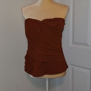 'SOHO Strapless Crep Criss Criss Drapery L